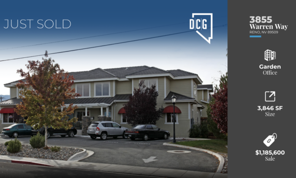 DCG’s Principal, Travis Hansen, Represents Buyer in Acquiring 3,846 SF Central Reno Office